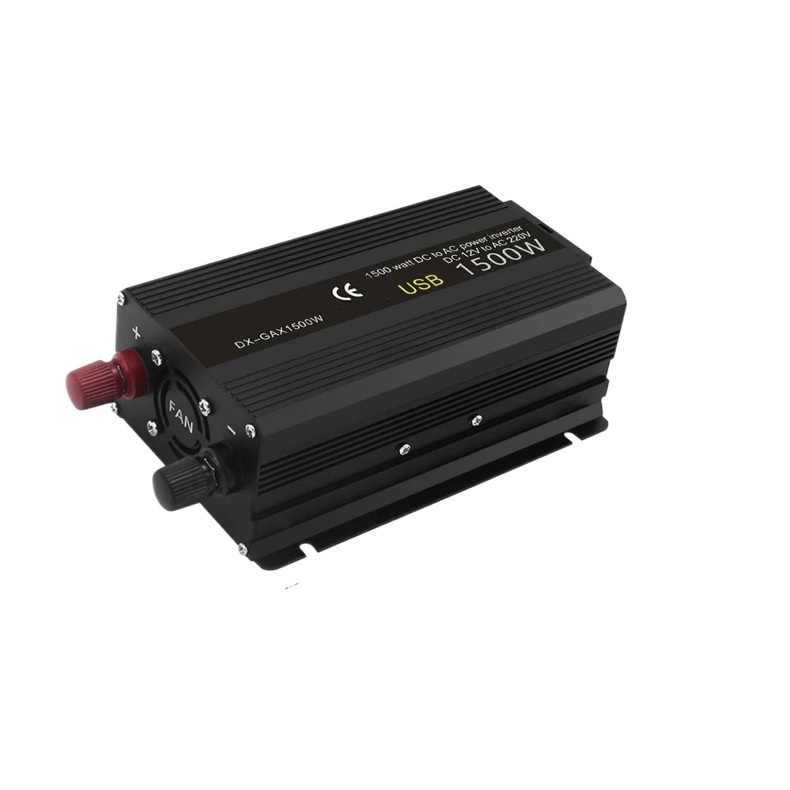 Convertidor Corriente 1500W 12V A CA 220V Onda Sinusoidal Pura/Onda Modificada Inversor Energía Solar Transformador Convertidor Voltaje Frecuencia Convertidor(12V 1500W EU 60HZ)