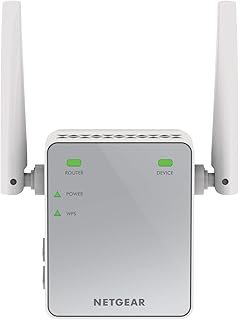 NETGEAR WiFi Booster Range Extender | WiFi Extender Booster | WiFi Repeater Internet Booster | Covers up to 600 sq ft and 10 devices | N300 (EX2700)