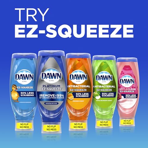 Dawn EZ-Squeeze Ultra Dish Soap, Dishwashing Liquid, Original, Dish Soap Refill, 22 fl oz - 9