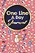 Produktbild One Line A Day Journal: 5 Year Gratitude Journal, Five Year Memory Book, 5-Year Journal, One Line A Day Journal Five Year, Cute Winter Skiing Cover (One Line A Day Journal Book, Band 6)
