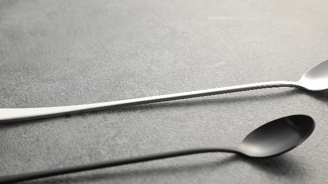 Amazon.com: Hiware Matte Black 9-Inch Long Handle Iced Tea Spoons