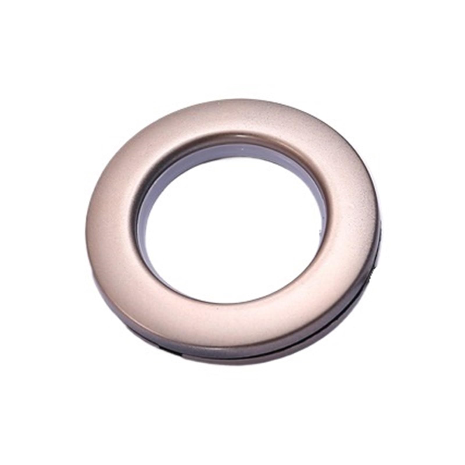 Curtain Grommets 80Pairs Curtain Grommet Plastic Top Mute Hanging Ring For Bathroom Living Room Home Decoration Accessories for Curtains Drape(Gray)