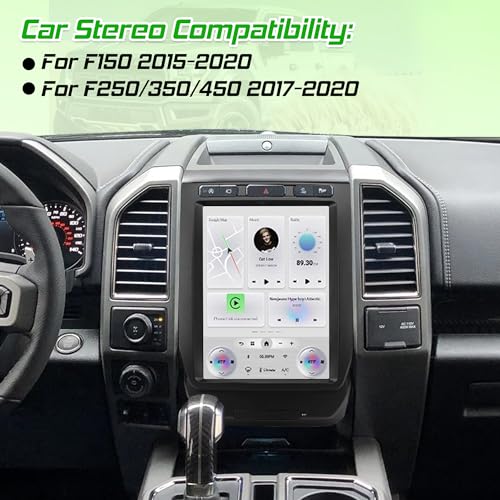 Radio para Ford F150 2015-2020 Bluetooth y CarPlay inalámbrico miniatura 2