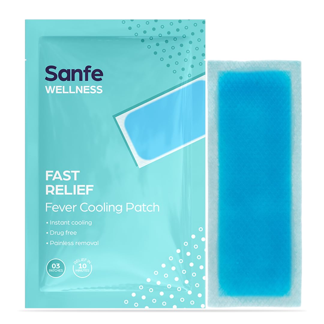 See full amazon price history chart for Sanfe Fever Cooling Patch | Fast Relief | Instant cooling, drug free, painless removal | Relief in 10 minutes | No side effects | 3 Patches, For men & women Sanfe Fever Cooling Patch | Fast Relief | Instant cooling, drug free, painless removal | Relief in 10 minutes | No side effects | 3 Patches, For men & women (B0D7TVZ5YN) Amazon Price History, Amazon Price Tracker
