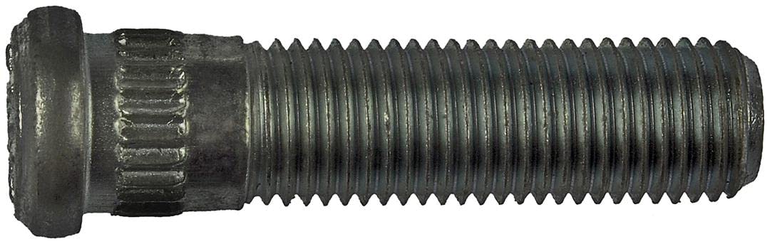 7/16-20 Serrated Wheel Stud - .475 In. Knurl, 1-3/4 In. Length - Dorman (610-259.1) 7/16"-20 Thread and 1-3/4" Long Serrated Wheel Stud - Dorman Wheel Stud 610-259.1 - WHEEL BOLT - 7/16-20 Serrated Wheel Stud - .475 In. Knurl, 1-3/4 In. Length - Wheel Bolt - Wheel Stud - These wheel lug studs are made of carbon steel and tested to demanding automotive industry standards to ensure strength, longevity and safety. - Chevrolet Camaro 1969, Chevrolet Corvette 1982-60