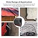 Edge Trim-Rubber U Channel Length with self-Adhesive Design for car Doors, Table Corners, etc (19.7FEET, Black)