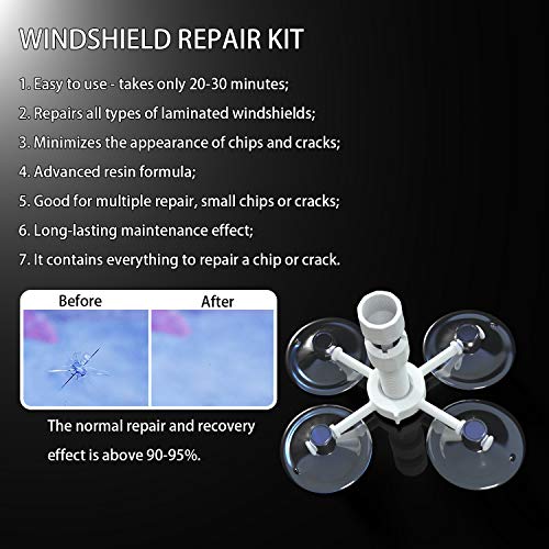 image for AODA Windshield Crack Repair Kit Windscreen Chip Repair Tool Automotiv