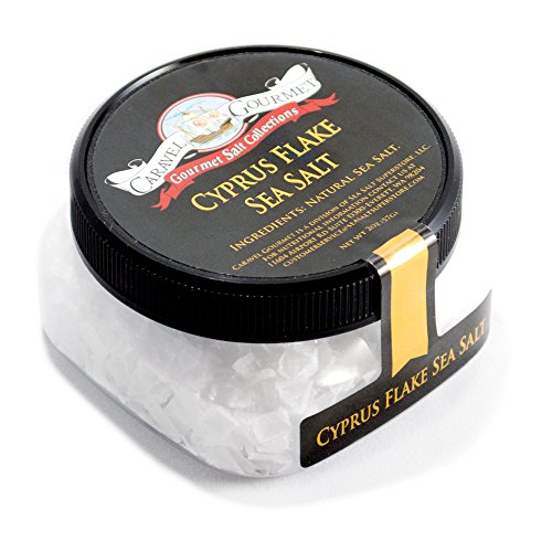Cyprus Flake Sea Salt - All Natural Unrefined Crunchy Sea Salt Flakes