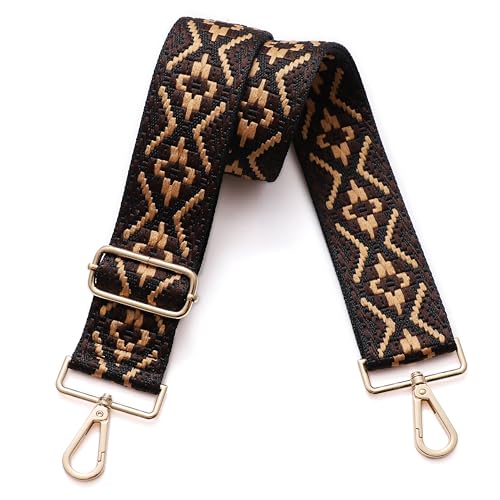 Image of S-Jacorry Purse Strap Replacement Crossbody Wide Shoulder Strap Adjustable Canvas Straps Handbag Strap Replacement Belts