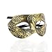 Produktbild Veewon Venetian Herren Kostümball Masken Gesichtsmaske für Party, Kostümball, Maskenball , Halloween (Golden)