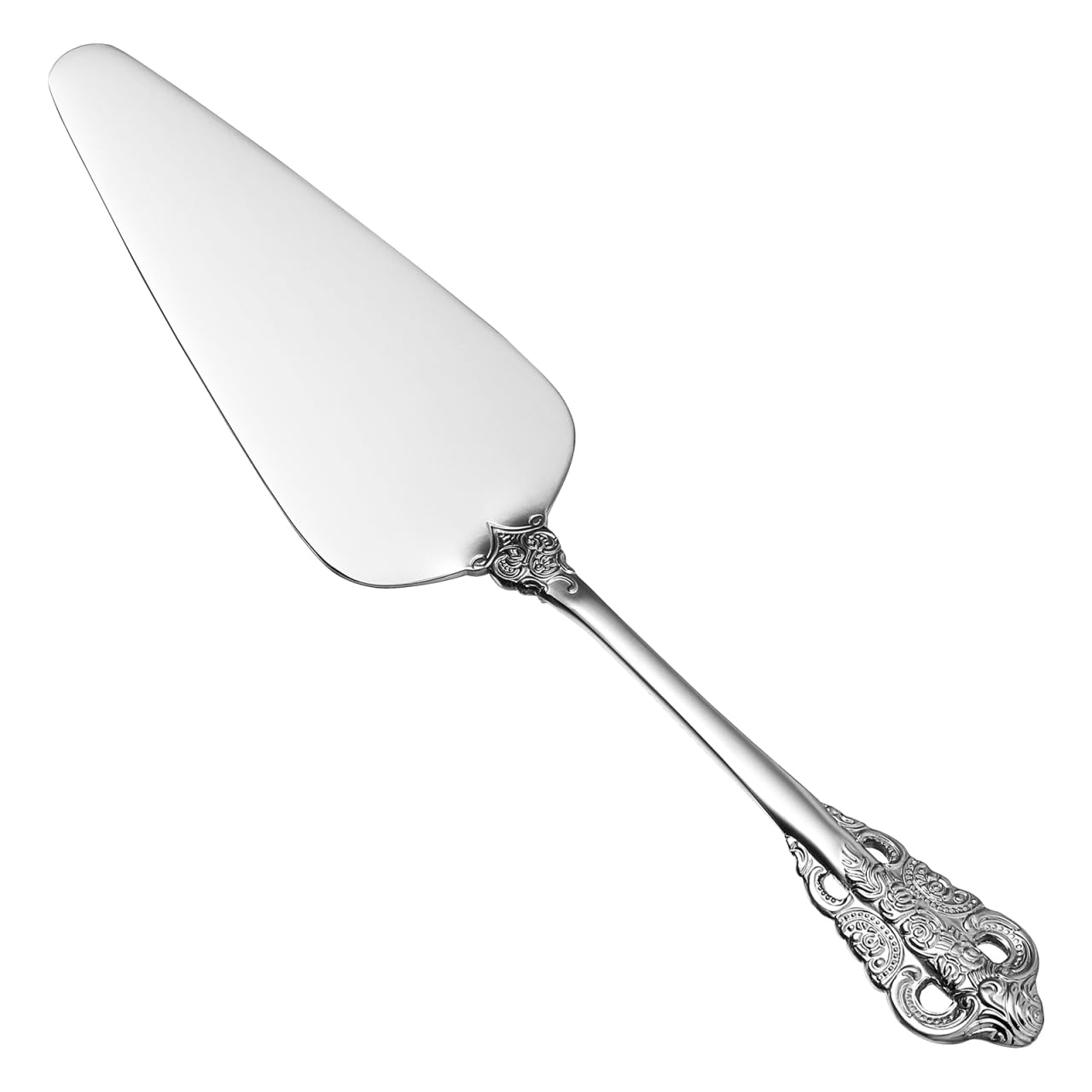 Kichvoe Pie Server Spatula: Stainless Steel Cake Cutter Vintage Dessert Slicer For Celebration Party Wedding Home, 8.26 * 1.77 * 0.39inch