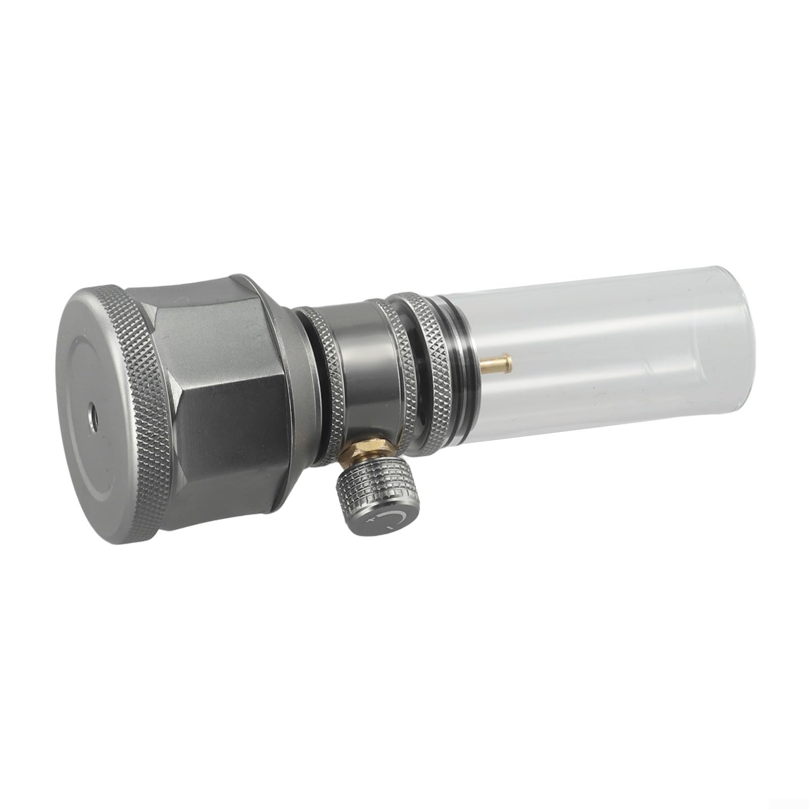 Lanterne à gaz d'extérieur avec tige d'extension de réservoir vide, pour camping, randonnée, et aventures en plein air (lanterne à gaz avec réservoir)