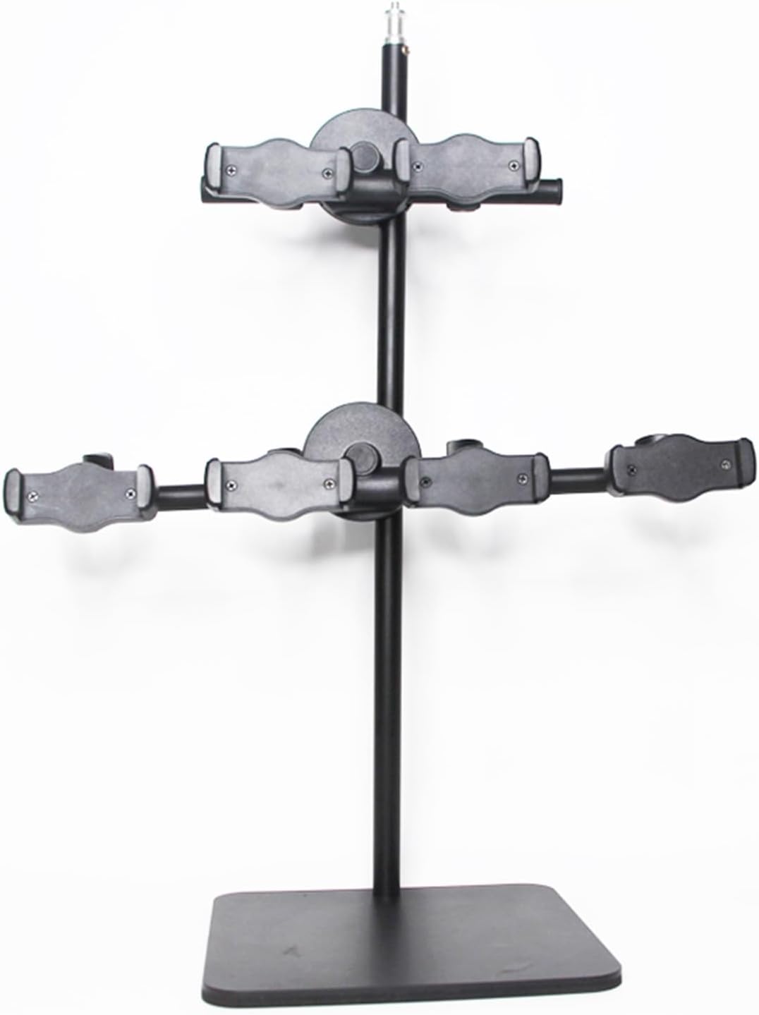 Multiple Cell Phone Holders, Mobile Phone Holder Group Control ，for Live Streaming, Retail, Gaming, Studio(6+6slots)