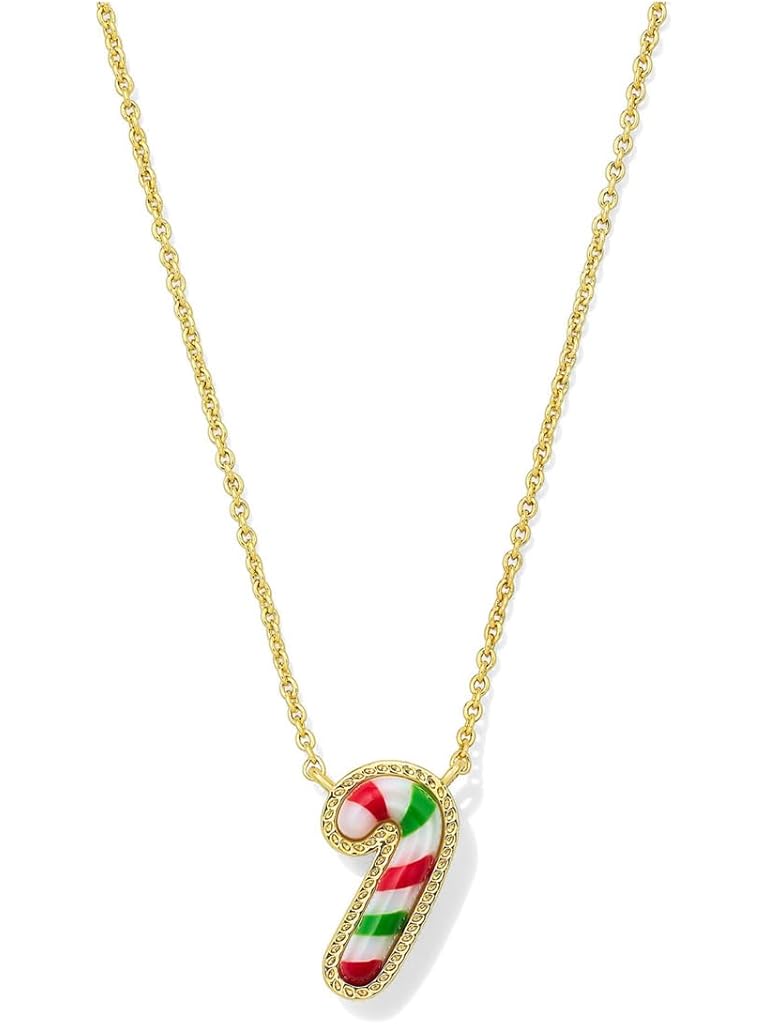 Multi Kendra Scott Candy Cane Short Pendant Necklace