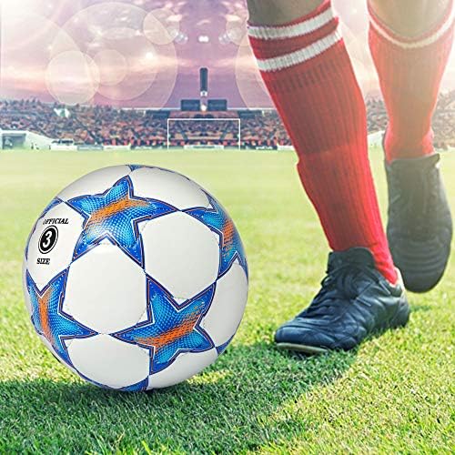 Soccer Ball Size 3 for Kids, Runleaps Ball Toys with Star Pattern