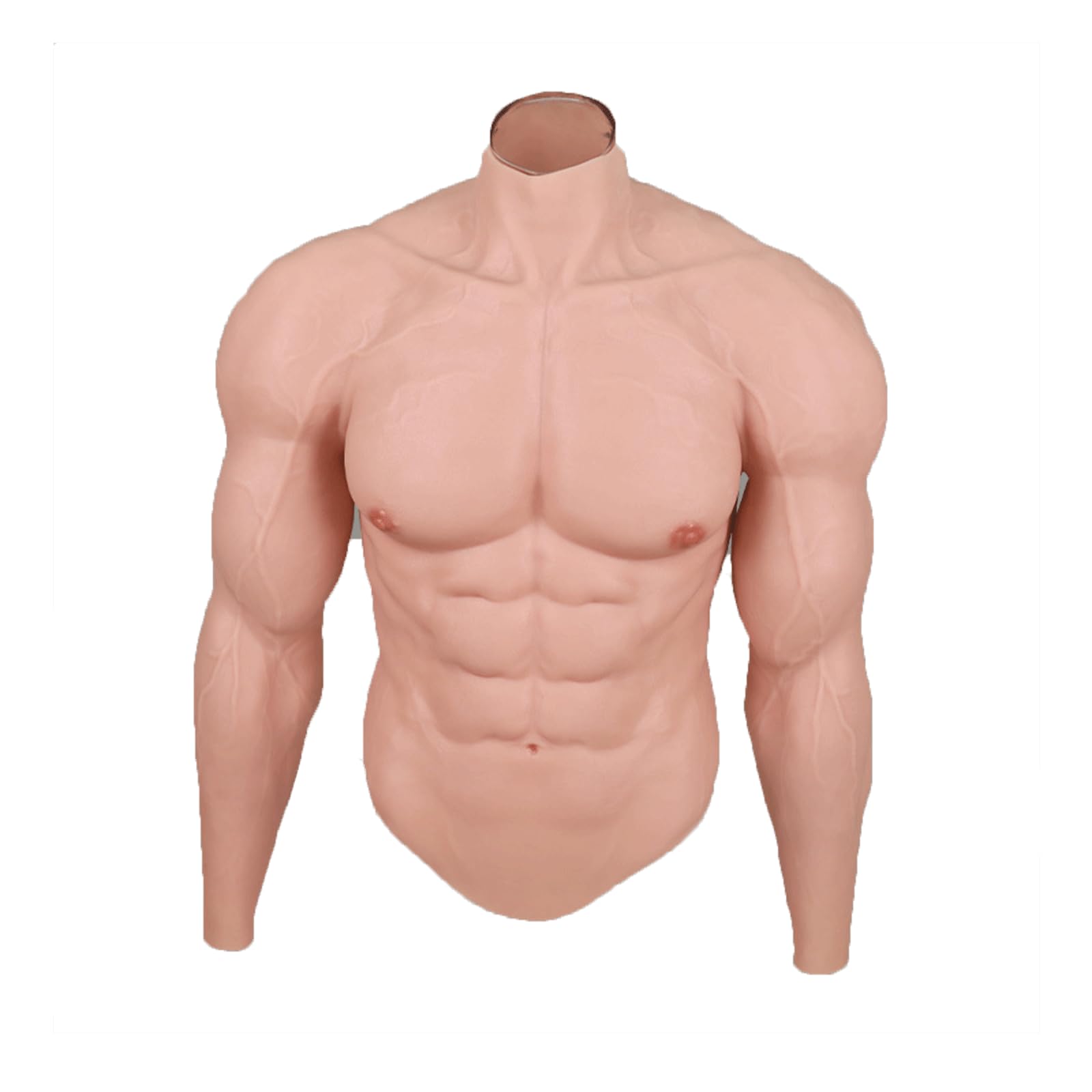 Amazon.co.jp: 筋肉スーツ 男性用 シリコン筋肉スーツ 偽筋肉服