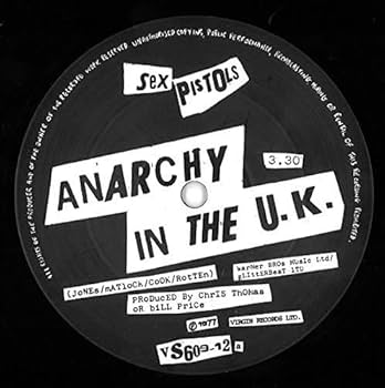 Anarchy In The UK [Vinyl Single 12''] by Sex Pistols: Amazon