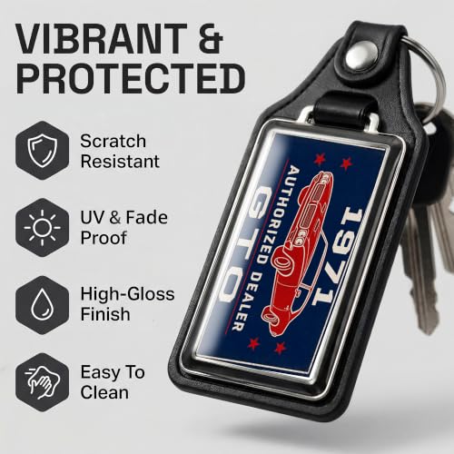 Image of Brotherhood Car Key Chain for Camaro - Classic Models Keychain | For Men and Women Gift Key Ring - -