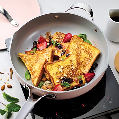 Image of Tramontina All-in-One Plus Pan Set, 5-Quart Ceramic Non Stick Cooking Pan