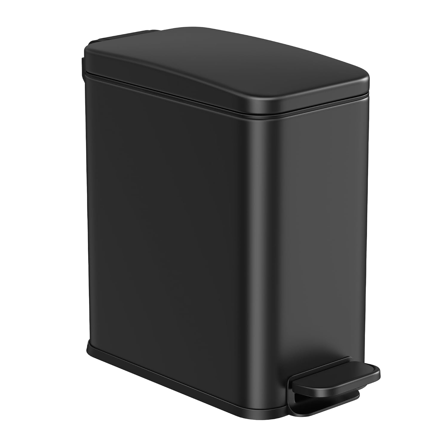 SONGMICS Bathroom Trash Can, 1.3 Gallon Small Trash Bin