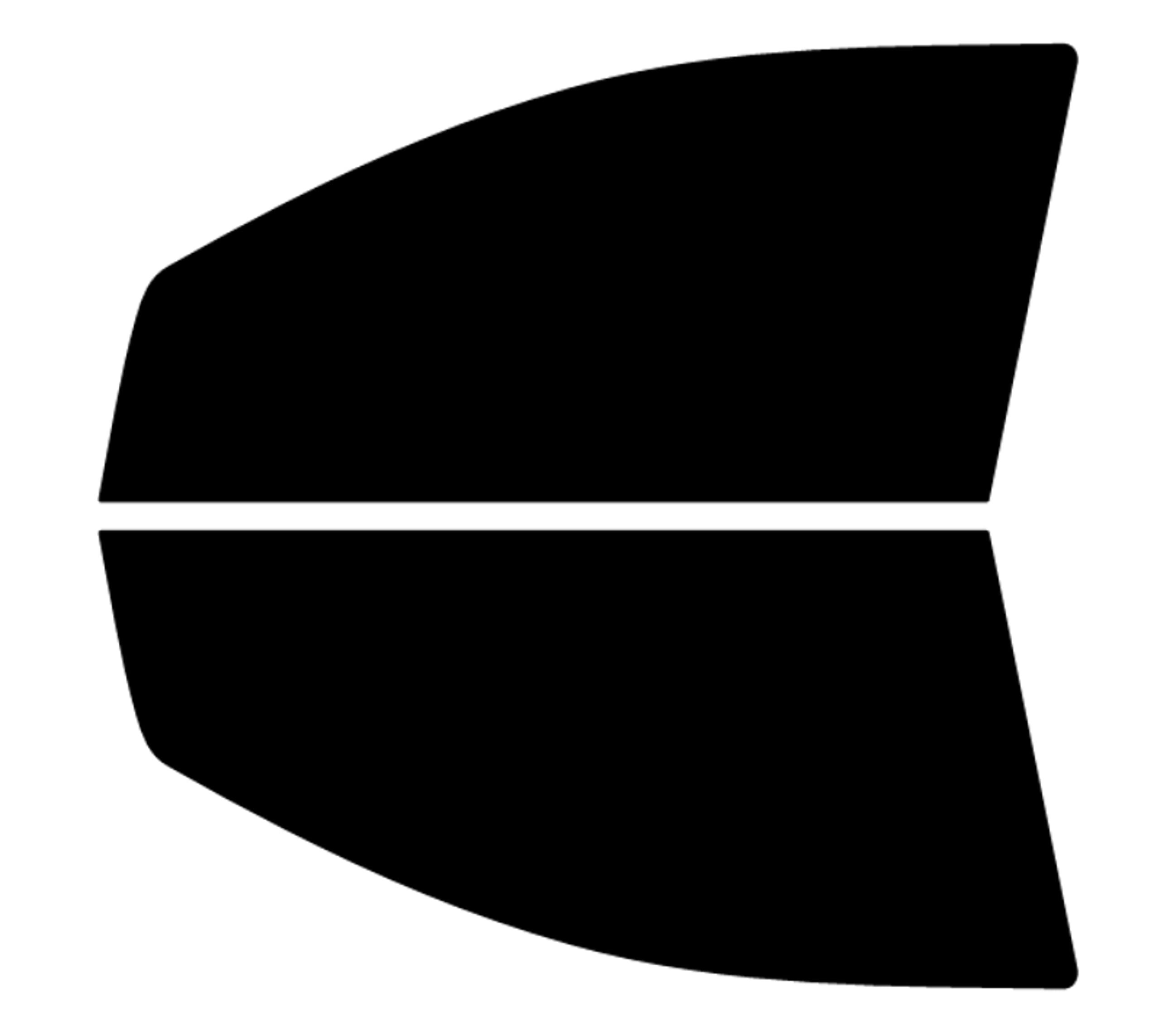 True Line Automotive Precut Window Tint Kit Nano Compatible with Dodge Journey 2009-2020 35% Fronts Only