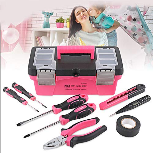 Preisvergleich Produktbild CPDZ Haushaltswerkzeug-Set Multifunktionales Hardware-Reparaturwerkzeug, tragbare Aufbewahrungsbox mit Schraubendreher. Weitere Wartungswerkzeuge für die tägliche Reparatur