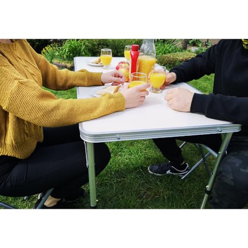 Ensemble de camping complet avec table pliante réglable et 4 tabourets compacts intégrés - 6