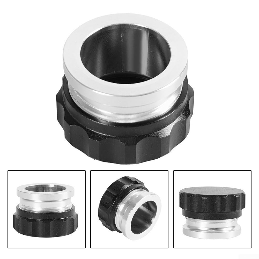 Tapón para Depósito De Combustible De 1,5 Pulgadas Aleación De Aluminio Tapón Impermeable para Soldar En El Cuello De Llenado De Depósitos De Refrigerante con Rosca.