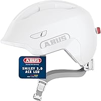 Abus, Casco per Bambini ABUS Smiley 3.0 ACE LED Casco da Ciclista per Bambini Piccoli