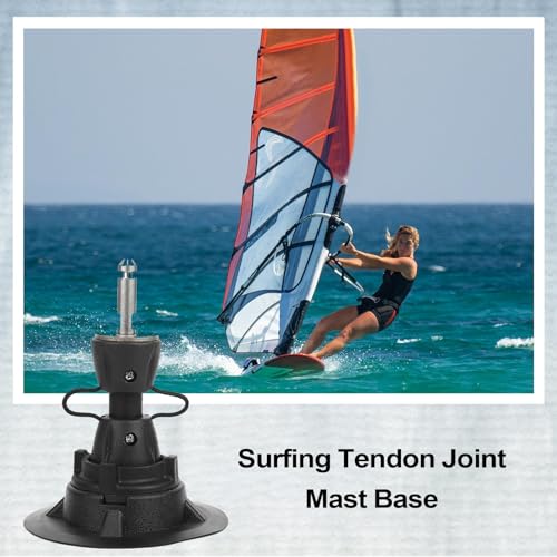 Connecteur de mât de windsurf robuste avec embase ajustable - 4