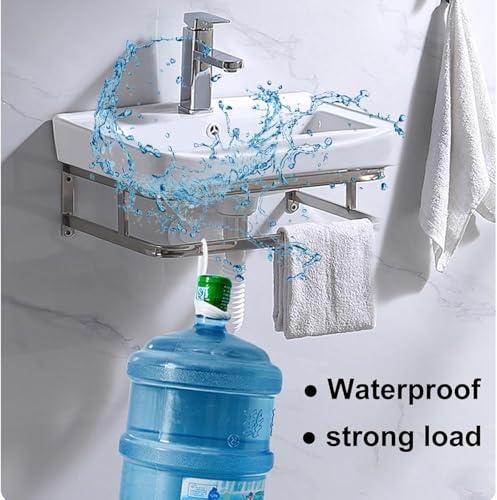 Lavabo de esquina de cerámica moderno 31x31 cm para baño pequeño 6