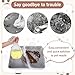 Josojoou 15PCS Disposable Cage Liners, Transparent Plastic Guinea Pig Cage Liners, Universal Elastic Toilet Film Suitable for Rabbits, Hamsters, Chinchillas, Hedgehogs and Other Small Animals