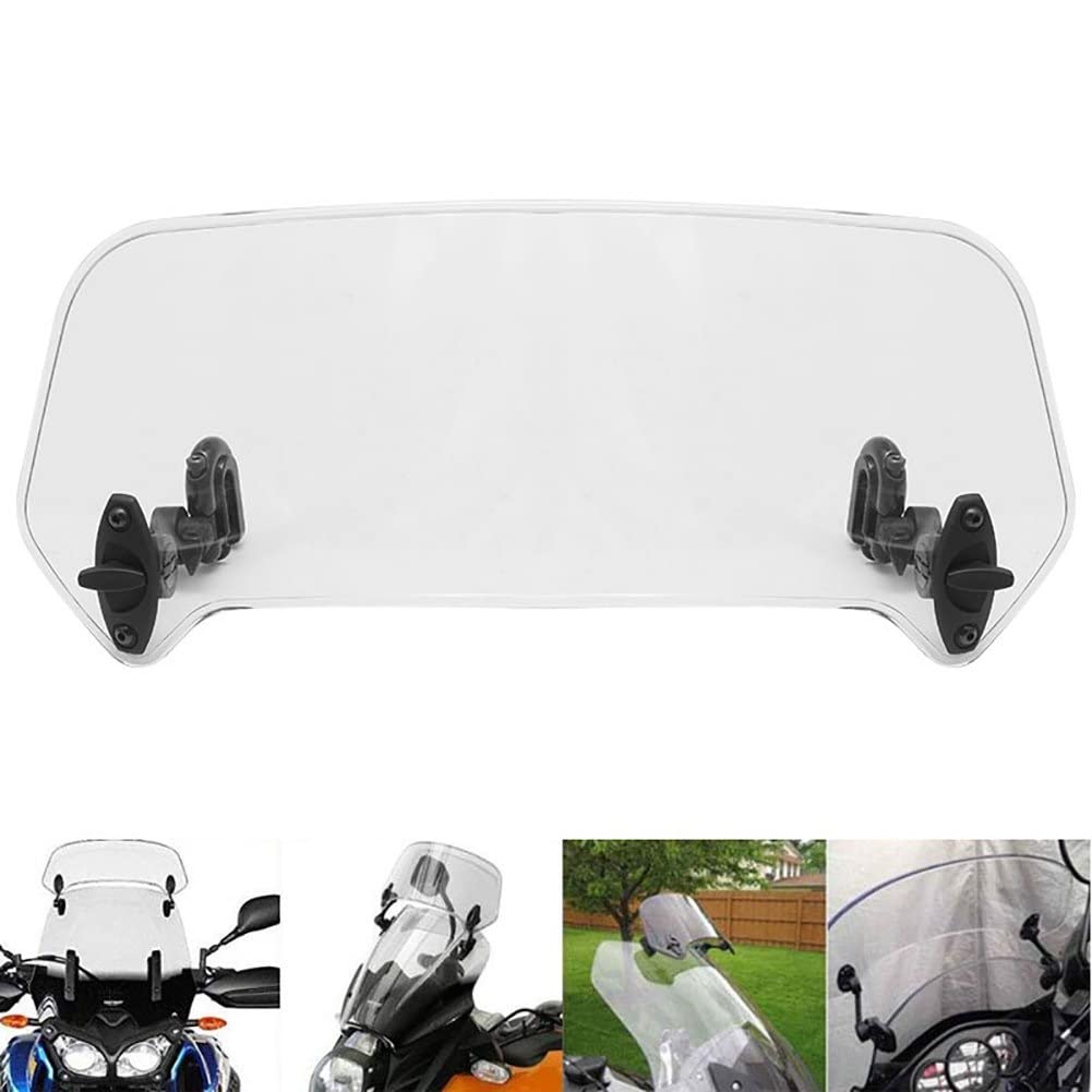 Deflettore Vento Moto Parabrezza per Aprilia per RSV1000R Moto Universale Parabrezza Spoiler Deflettore Parabrezza