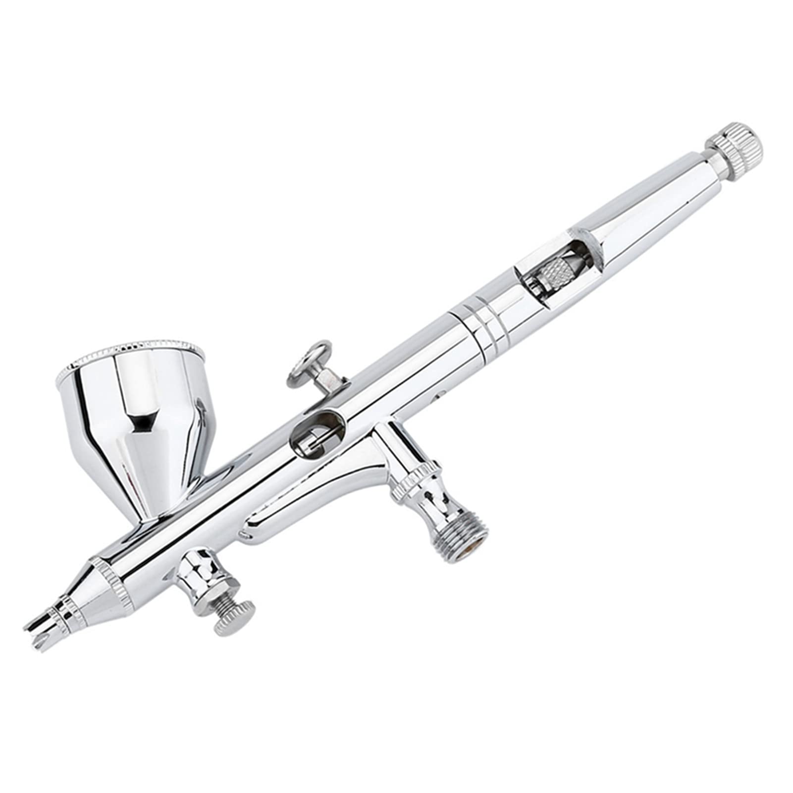 Fabater Zestaw Aerografu o Podwójnym Działaniu 0,2/0,3/0,5 Mm Pistolet Natryskowy z igłą do Ciasta, Zdobienia Paznokci, Malowania Modeli i Tatuowania
