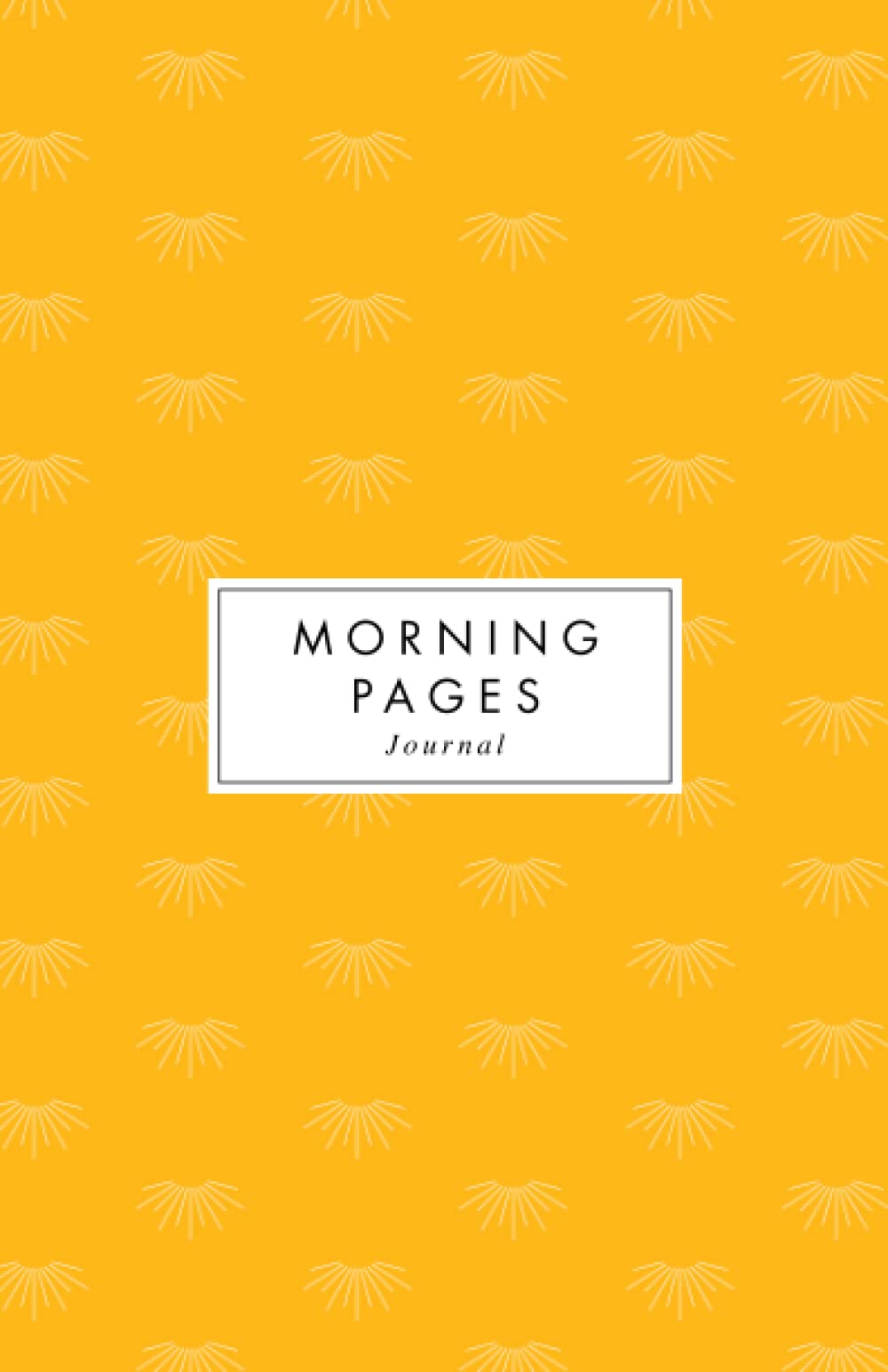 Morning Pages Journal - Sunshine: Unlock Creativity by following this Artist's Way exercise