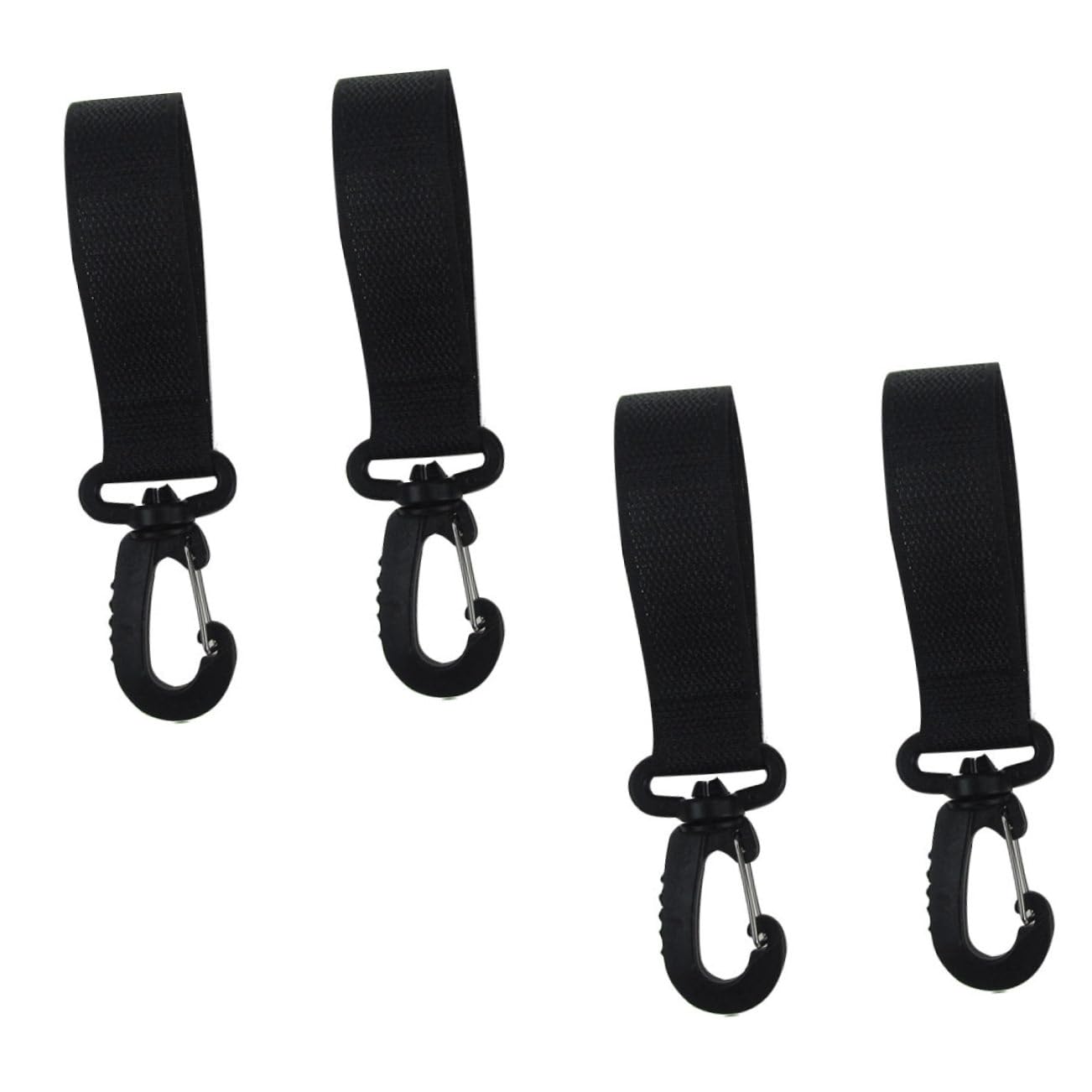 Toddmomy Pram Hooks for Buggy Stroller Hanging Hook Polyester Material Safe Practical