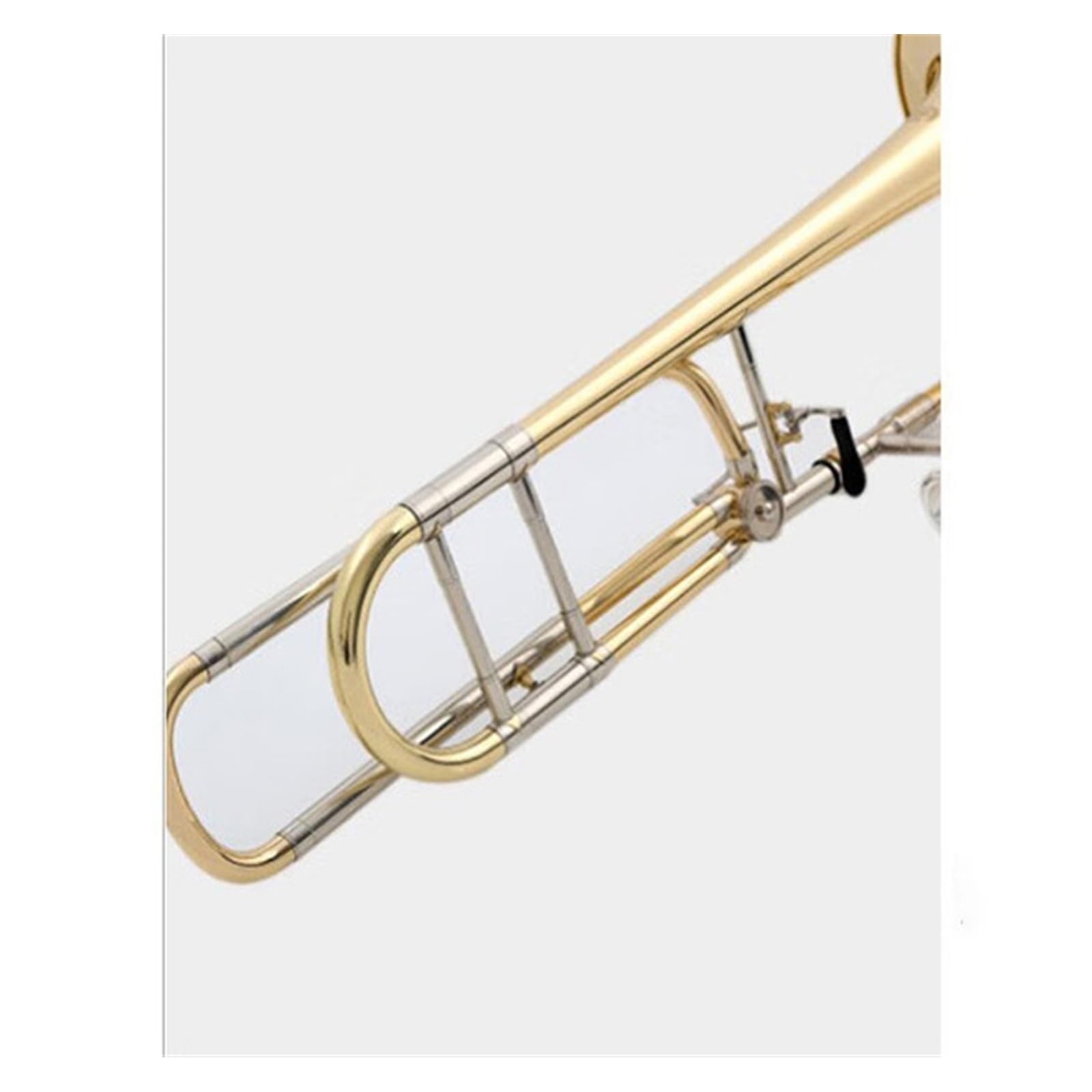Puzon Puzon tenorowy Instrument profesjonalny Złoty lakier B dur