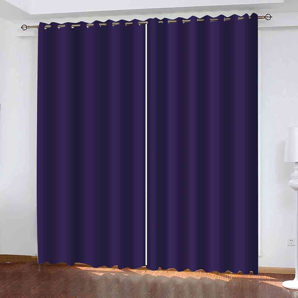 Rideaux occultants à oeillets pour habiller une chambre moderne