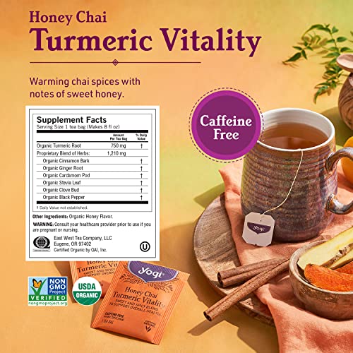 Yogi Tea - Immune Support Variety Pack Sampler (3 Pack) - Feel Better With Sweet Lemon Everyday Immune, Elderberry Lemon Balm Immune And Stress Support, And Honey Chai Turmeric Vitality - 48 Tea Bags #TOP3