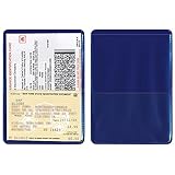 StoreSMART - Navy-Blue-Back Auto Insurance & ID Card Holders - 100 Pack - RFS20-NB100