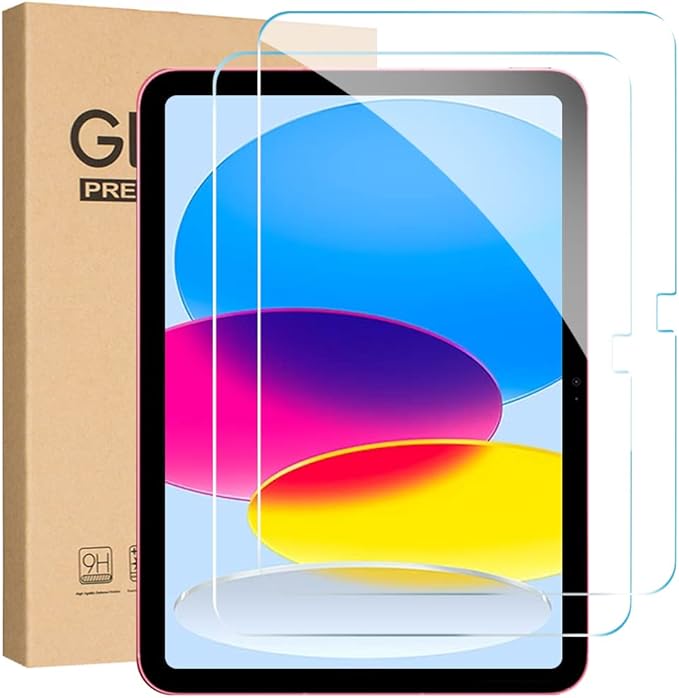 [2 Pack] T Tersely Screen Protector for iPad 10th Generation (10.9inch