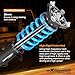 maXpeedingrods Coilovers for Ford Focus MK3 2011-2017, 24 Level Adjustable Damper Coilovers Suspension Kit, Height Adjustable Shock Absorber Struts, T6 Upgraded Lowering Kit Blue