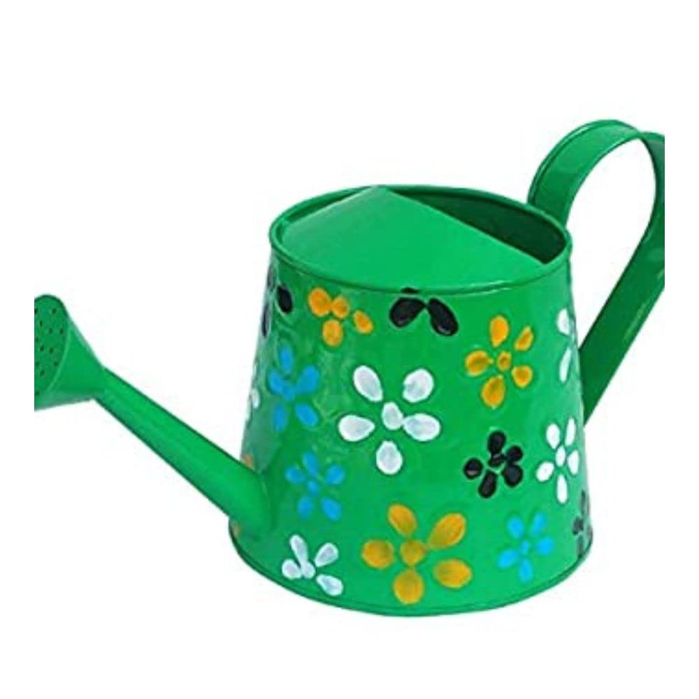 Railing Planter Impex 2 litres Hand Painted Metal planters Round Watering Can - Rust Free Home Decor Gifting, Garden, Gardening, Tools (Pack of 1, Green) (B083V6L8KB) Amazon Price History, Amazon Price Tracker