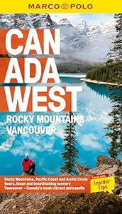 Marco Polo Canada West Pocket Travel Guide | Pull-out Map | Local Knowledge | Covers: Vancouver, Rocky Mountains, Victoria, Banff and more