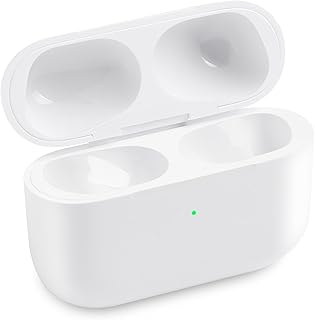 BLEAKTEIR Wireless Charging Case Replacement Compatible with AirPod Pro Charging Case Replacement Air Pod Pro Charger Case with Bluetooth Pairing Sync Button(No Earbuds)