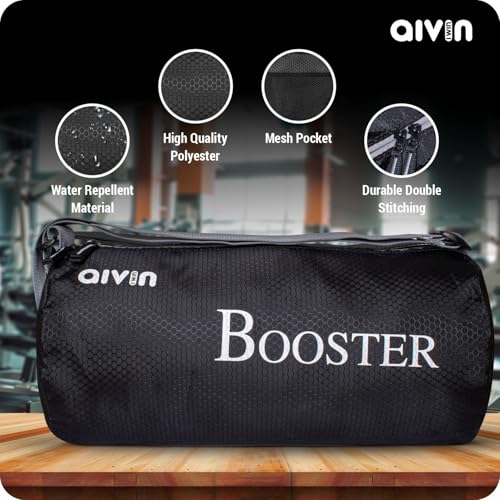 Image of Aivin Booster Multipurpose Gym Bag | Gym Bags | Adjustable Shoulder Bag for Men |Duffle Gym Bags for Men | Fitness Bag|Carry Bags|Sports & Travel Bag|Sports Kit| Duffle Bags Travel