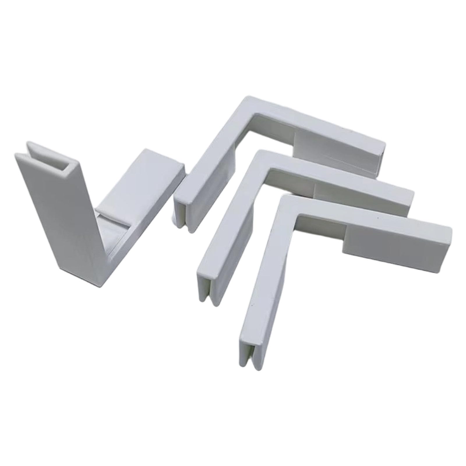 Oxxggkao A Clip On Cardboard Corner Protectors Thick Paper Box Reinforcements Right Ngles Clip For Creating Long Last Storage Border Reinforcement Clamps