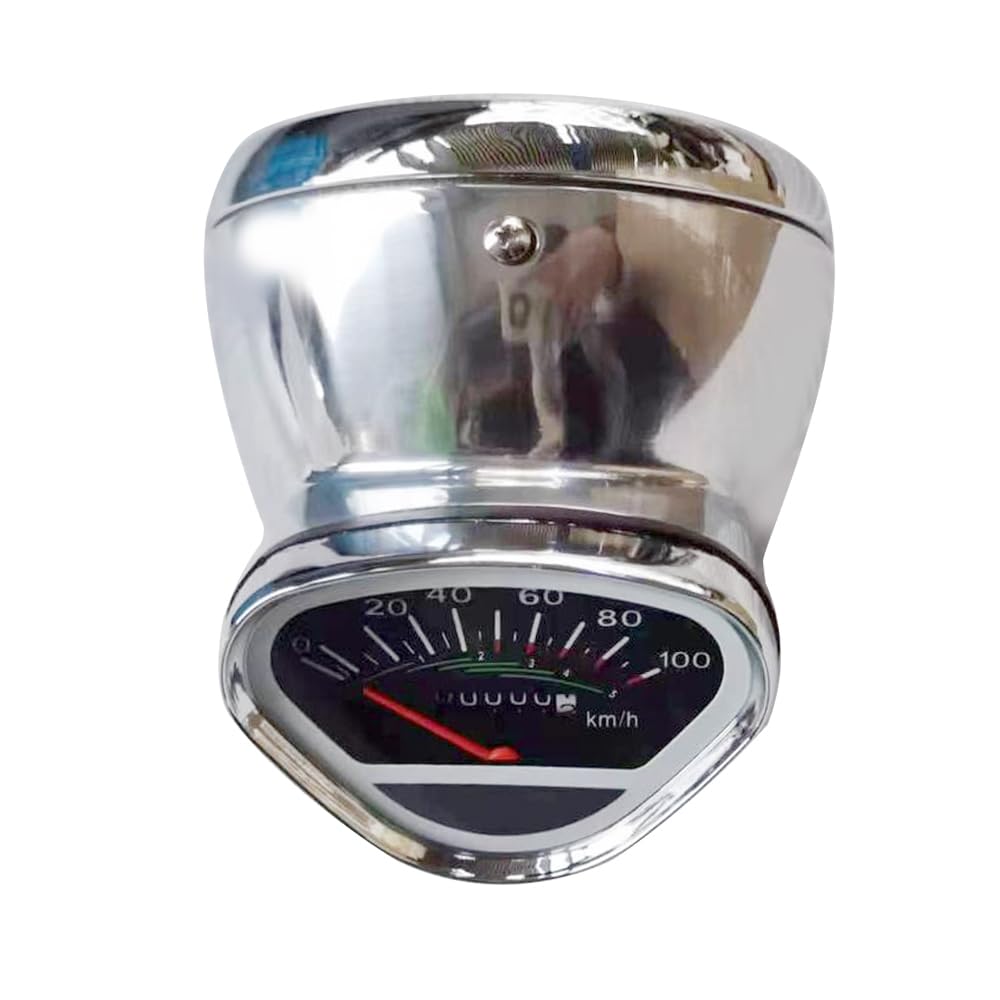 ciciTree Silver Headlight Speedometer Odometer Assembly with Case Compatible for Honda Trail CT70 1969-1970