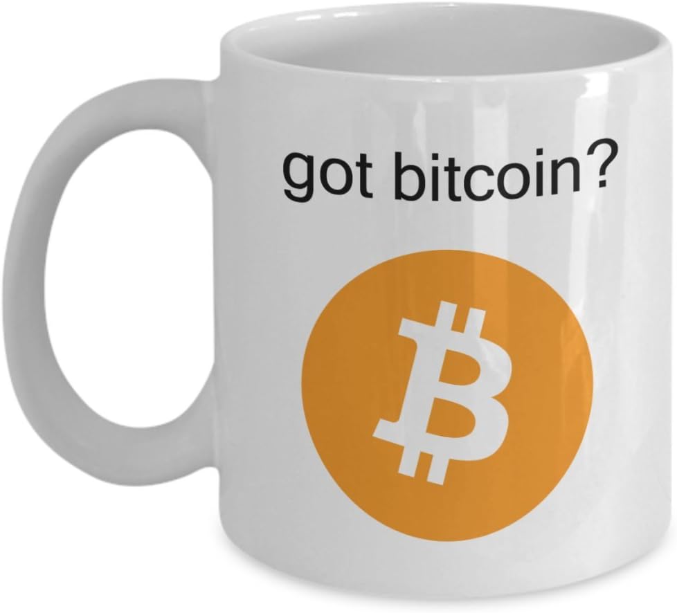 MyFaveGift got bitcoin? 11oz Mug BTC Cryptocurrency Mug Crypto HODL Bitcoin