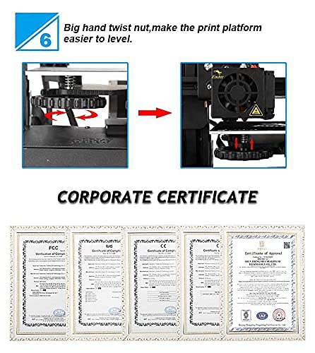 Creality 3D Ender 3 Printer Economic Ender DIY Kits with Resume Printing Function 220x220x250MM